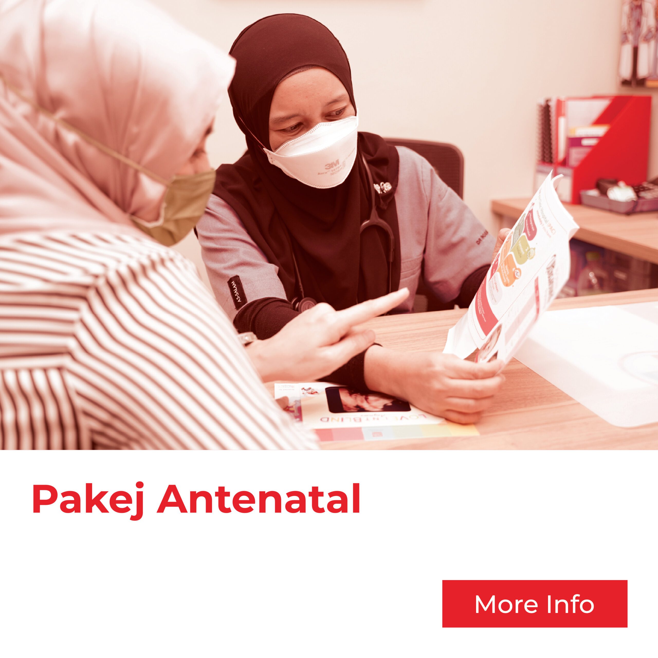 Pemeriksaan Antenatal Care Pakej dari Klinik As Salam