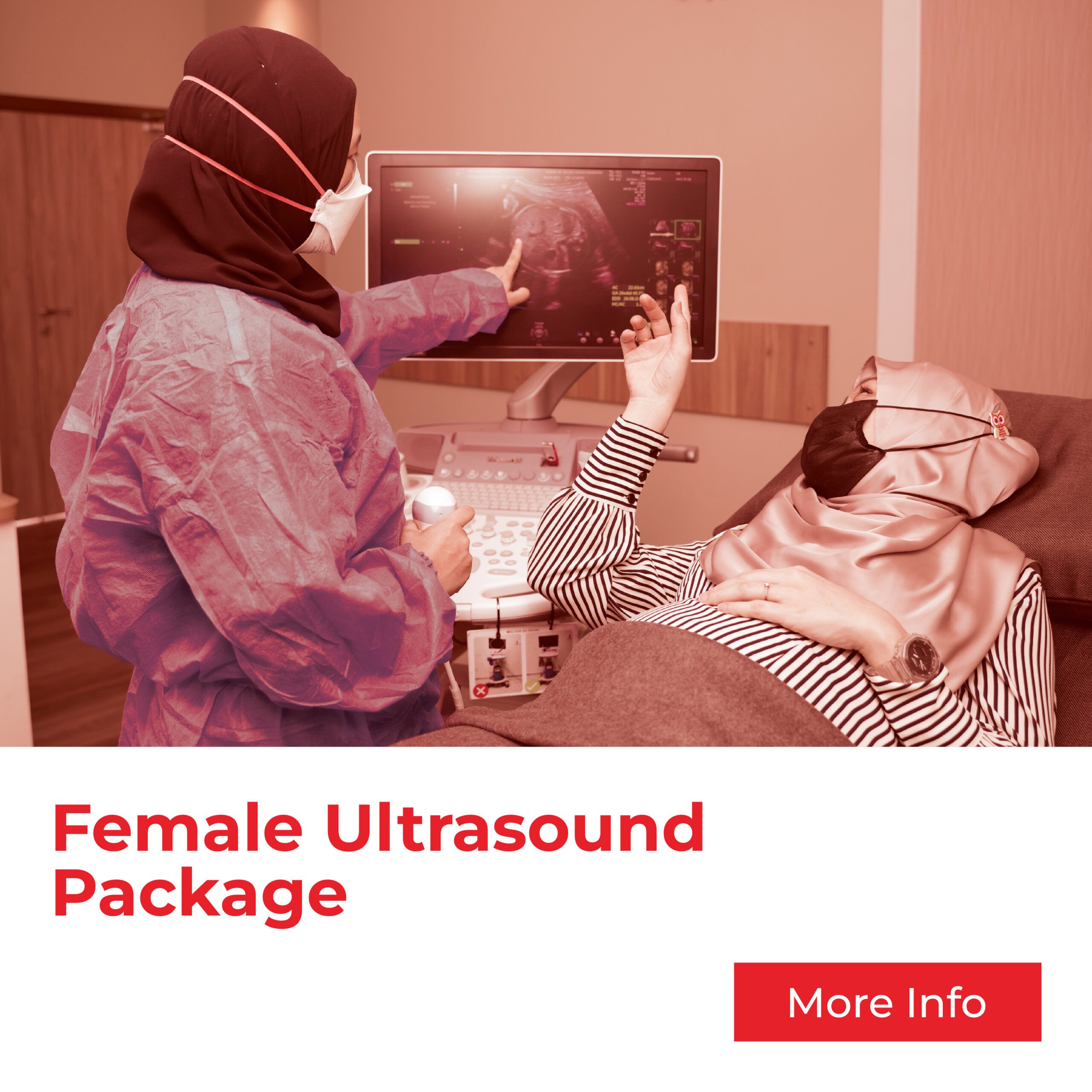 Female Ultrasound Packages by Klinik As Salam