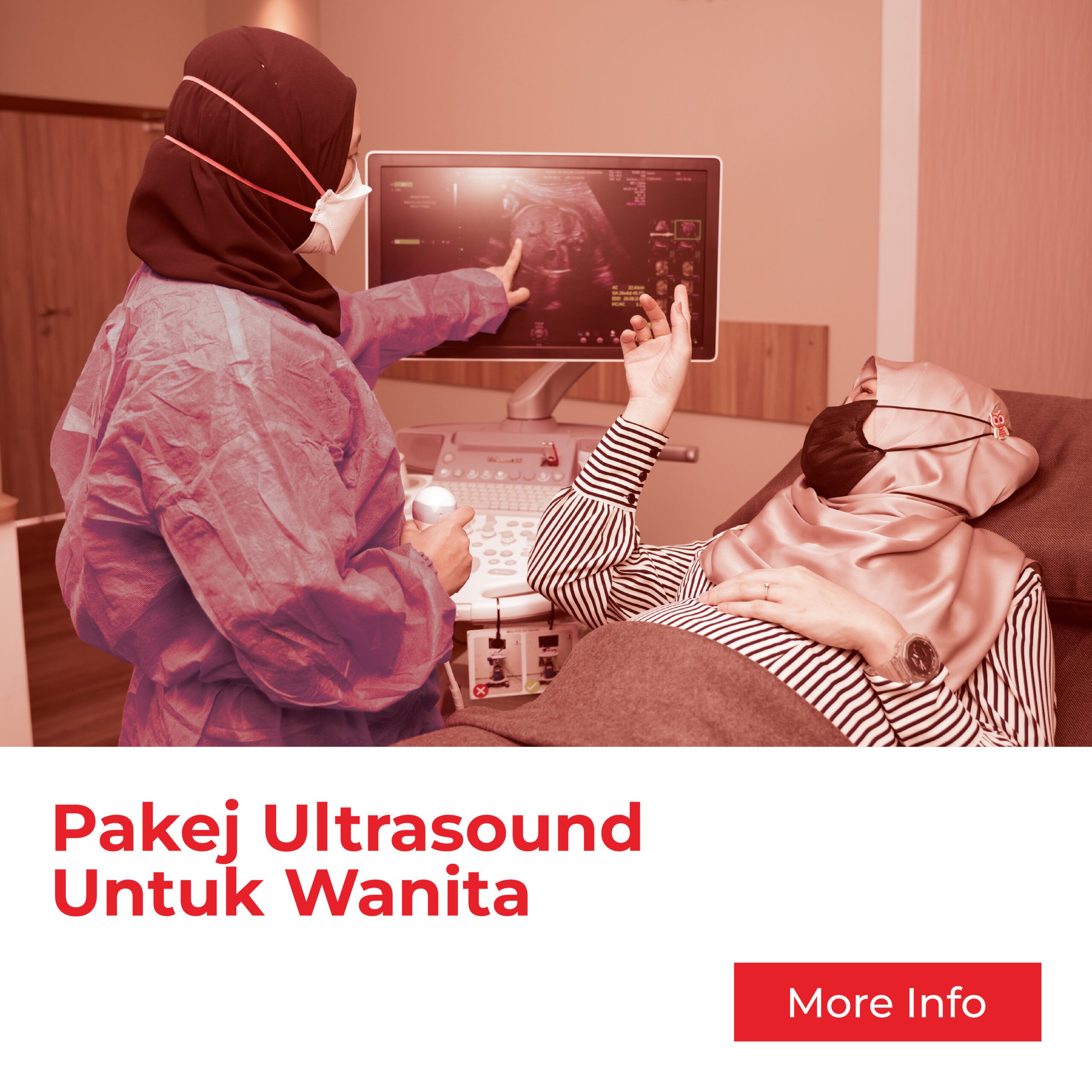 Pakej Ultrasound scan untuk wanita