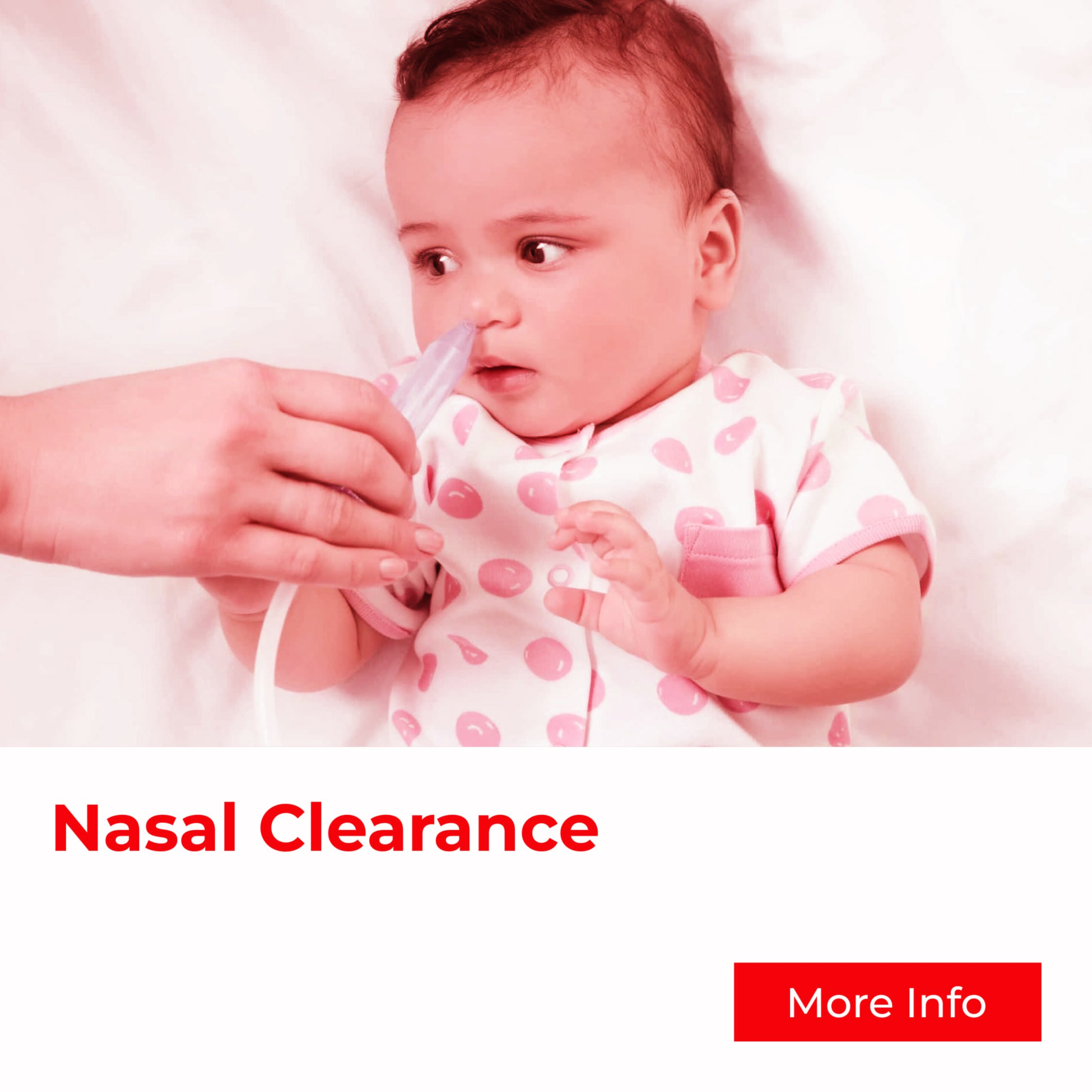 Infant or Baby Nasal Clearing Service and Treatment by Klinik As Salam