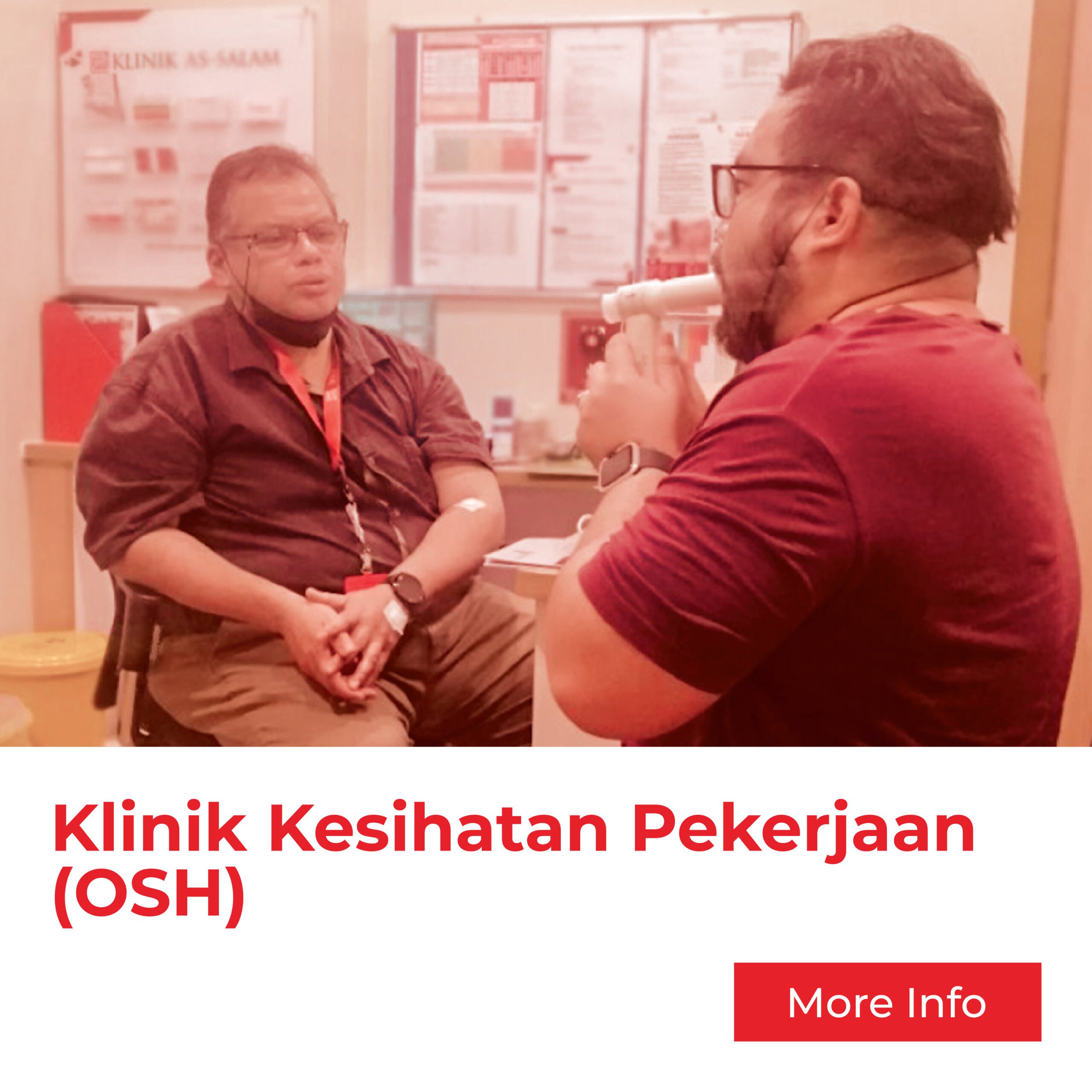 Pemeriksaan Keselamatan & Kesihatan Pekerjaan (Klinik OHD) by Klinik Salam