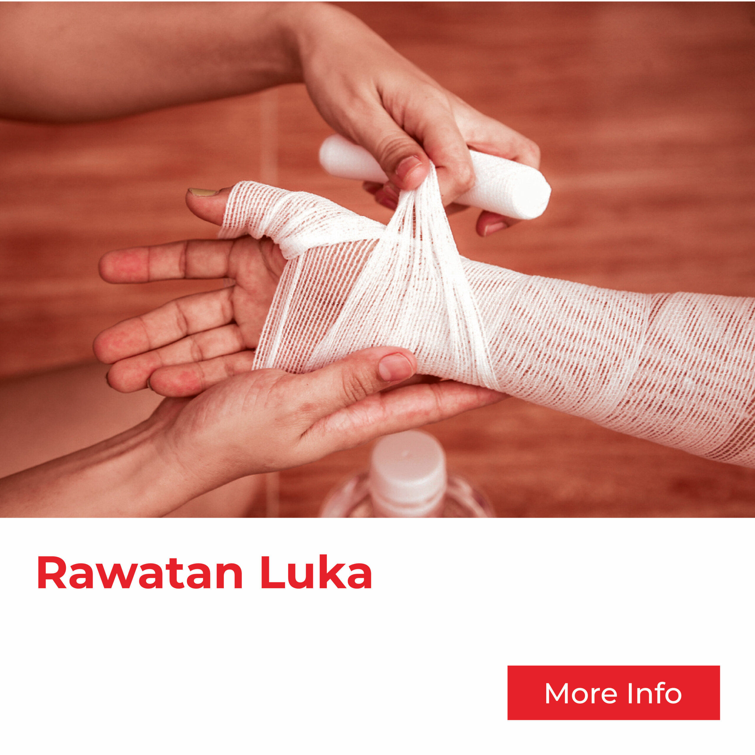 Perkhidmatan Dressing Luka & Rawatan Luka dari Klinik As Salam